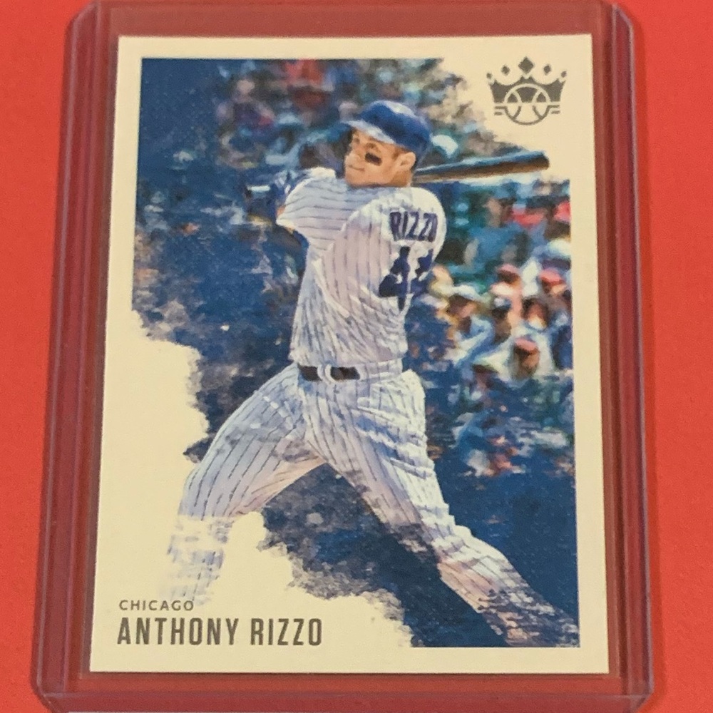 Anthony Rizzo #89 2020 Panini [Diamond Kings] Baseball Trading Card